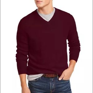 Charter Club Room Men’s Cashmere V-Neck Sweater